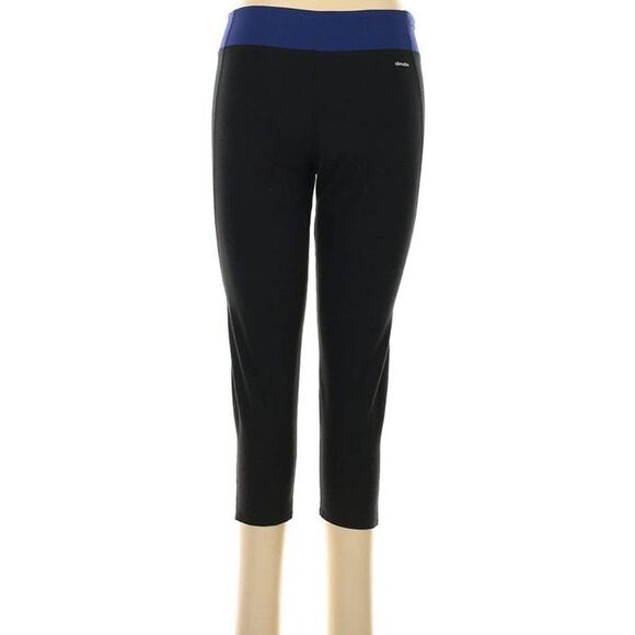 Adidas Women's Climalite Black Capri Pants - Size Medium Excellent Condition - Picture 3 of 6